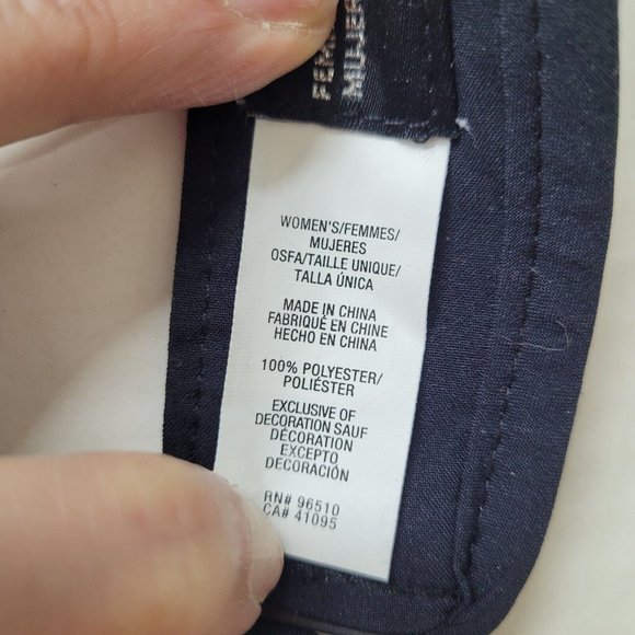 Under Armour Hat Womens OS Visor Blue Style 1295137 AP Logo Golf Tennis - Picture 7 of 10